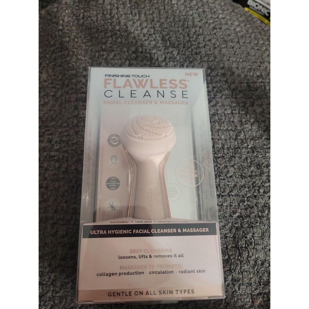 Finishing Touch FLAWLESS Cleanser Face Cleansing Massager &/+Underarm Shaverbuzz